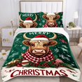thumbnail image 4 of Christmas Winter Soft Warm Nap Blanket Cozy Bedroom Home Accessory Cow Wool Throws for Comfort, 4 of 6