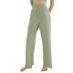 thumbnail image 3 of Pantalones de Yoga de Pierna para Mujer, Holgados y Cómodos, de Cintura Alta, con Bolsillos. Verde L, 3 of 10