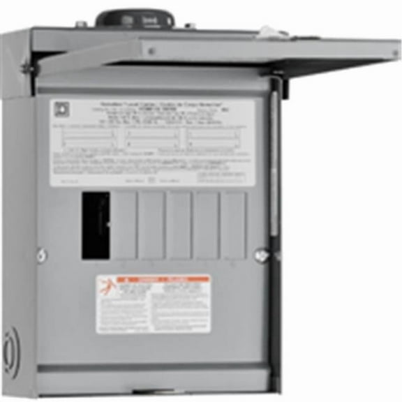 Square D By Schneider Electric HOM612L100RBCP 100A Main Lug Loadcenter