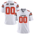 thumbnail image 2 of Camiseta de fútbol americano personalizada de los Cleveland Browns con nombre del equipo impreso y número personalizado para adultos y niños, camiseta de entrenamiento de secado rápido, 2 of 4