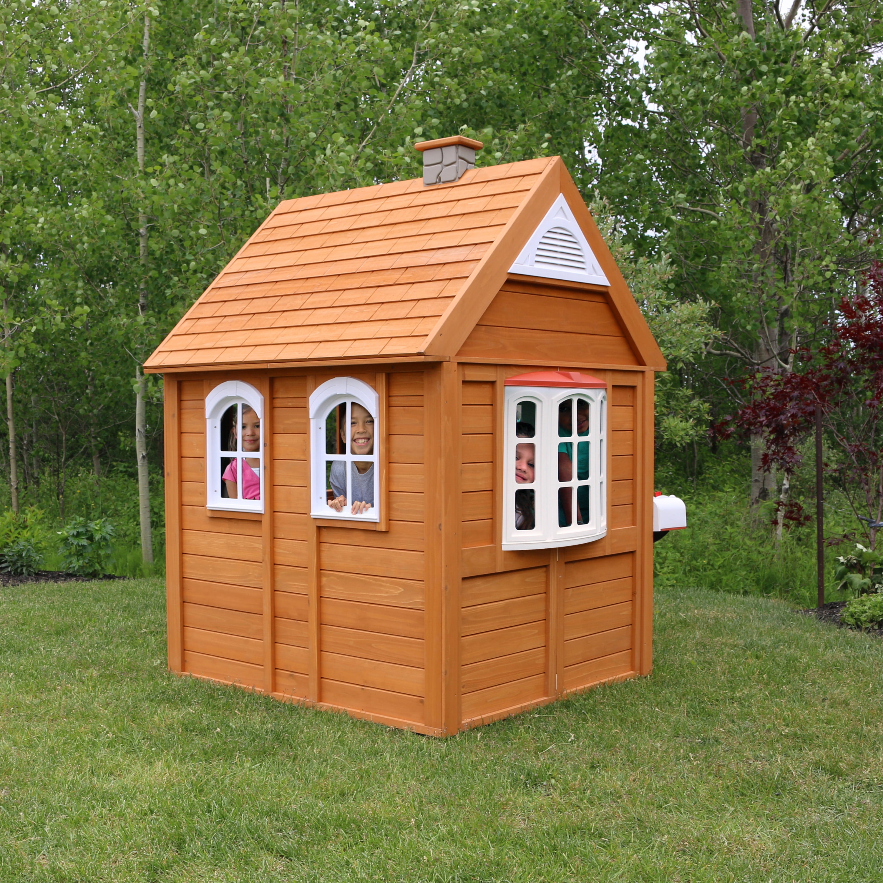 kidkraft stonewood playhouse