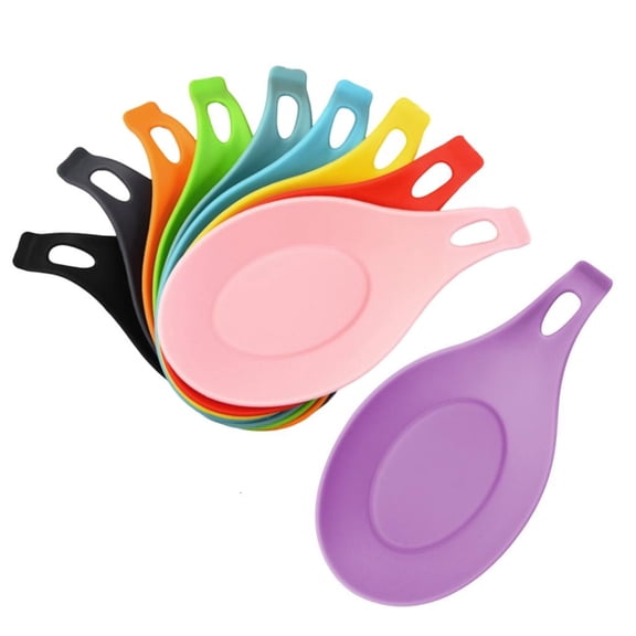 SDFGTstore Set of 10 Spoon Rest For Family Gatherings Dishwasher Safe Practical Sauce Dish