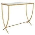 thumbnail image 3 of SAFAVIEH Princess Mirror Top Console Table, Gold/Mirror, 3 of 6