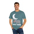 thumbnail image 4 of Novelty Hippopotamus Yawns Comical Nightdress Nightie Outfit Hilarious Pun Loungewear Jammies Nightwear Lover Unisex Garment-Dyed T-shirt, 4 of 4