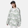 thumbnail image 3 of Lsque White Birds UPF 50+ Lightweight Sun Protection Men's Women's Long Sleeve Shirt, Hoodie Performance -3X-Large, 3 of 9