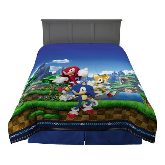 Sonic "Speed Freak" Twin/Full Comforter
