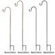 thumbnail image 3 of Shepherd Hook, Made of Premium Metal for Garden Decor, Plant Hanger, Lantern Hook, Solar Light Hanging, 3 of 5