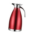 thumbnail image 4 of simhoa Carafe à Café en Acier Inoxydable Distributeur d'Eau Chaude pour Limonade Boisson au Lait Rouge, 4 of 8