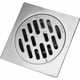 thumbnail image 2 of Desagüe de ducha, duradero y resistente a la intemperie, estructura de tipo rebote a prueba de olores, desagüe de piso de pedal de acero inoxidable para jardín, cocina, balcón, piscina (100 x 100 x, 2 of 4