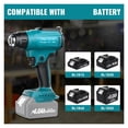 thumbnail image 3 of Cordless Hot Air Machine 350W Rated 990°F Hot Air Machine Kit Shrink Wrapping Convenient Power Tool, 3 of 6