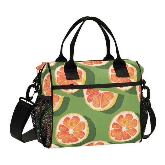 Oranges Cooler Bag Lunch Bag Soft Cooler Cooling Tote Insulated Lunch Box for Adult Men Women
