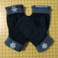 thumbnail image 4 of Guantes acolchados con bordado de copos de nieve para parejas que se toman de la mano, doblemente cálidos, gruesos, creativos y personalizados, 4 of 6