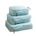thumbnail image 7 of Hvmvliv Travel Clothes Storage Bag Three Piece Set, Portable Multifunctional Luggage Organizer Bags for Suitcase Packing & Classification Green, 7 of 7