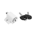 thumbnail image 2 of Miangastore Window Safety Stopper Lock Zinc Alloy 1Pcs 1.8x1.7in, 2 of 8