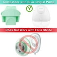 thumbnail image 2 of Nenesupply 4pc Duckbill Valves Compatible with Wearable Elvie Breast Pump and Pump Parts Replacement Parts. Made by Nenesupply. Not Original Elvie Valves. Use with Pump Seals., 2 of 6