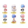 thumbnail image 1 of Set de figuras Re:Life in a Different World from Zero, 6 piezas, 1 of 1