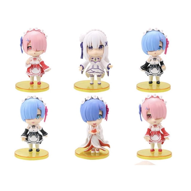 Set de figuras Re:Life in a Different World from Zero, 6 piezas