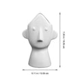 thumbnail image 2 of Jarrón de cerámica con rostro humano Allinless, 2 of 3
