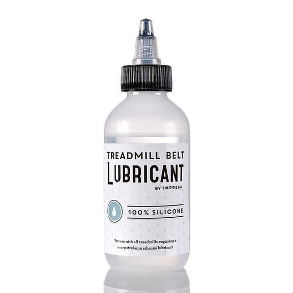Impresa Products 100% Silicone Treadmill Belt Lubricant with Application Tube - 4oz EZ-Squeeze bottle