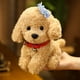 thumbnail image 2 of 1Pc 22/28cm Lovely Curly Hair Teddy Dog Plush Toys Wears Collar Head Flower Teddy Dolls Stuffed Soft Toy Kids Birthday GiftsKhaki28cm Deng Xun unisex, 2 of 2