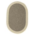 thumbnail image 1 of Colonial Mills Rug HN31R024X072 2 x 6 ft. Hudson Oval Braided Rug  Dark Gray, 1 of 1