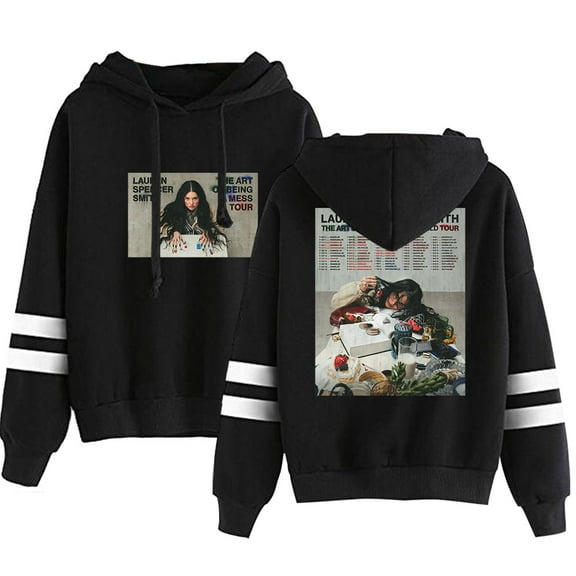 Lauren Spencer Smith THE ART OF BEING A MESS TOUR 2025 Merch Men/Women Hooded Sweet Streetwear Hooded Long Sleeve