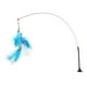 thumbnail image 3 of Divertido juguete de palo para gato, divertido palo de pluma para gato, varita interactiva de plumas para gato con ventosa, juguetes para gatos personalizados para la perfección Jadeshay  A, 3 of 8