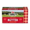 Cabot Creamery Unsalted Butter Sticks 1 lb (Refridgerated Box)