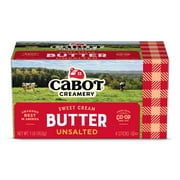 Cabot Creamery Unsalted Butter Sticks 1 lb (Refrigerated)
