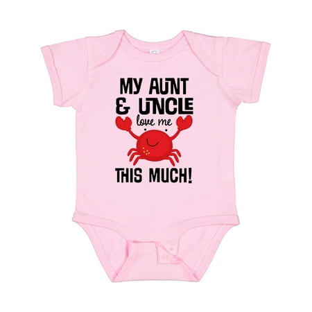 

Inktastic My Aunt and Uncle Love Me Nephew Gift Baby Boy or Baby Girl Bodysuit