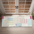 thumbnail image 2 of Pioneer Flower Floral Print Pattern Door Rugs,Washable Non Slip Door Mats Indoor,Decorative Door Mats,Entry Mat Indoor for Entrance,Bedroom,Kitchen,Bathroom,16"x47", 2 of 6