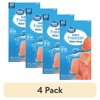(4 pack) Great Value Gallon Freezer Guard Slider Zipper Bags, 60 Count