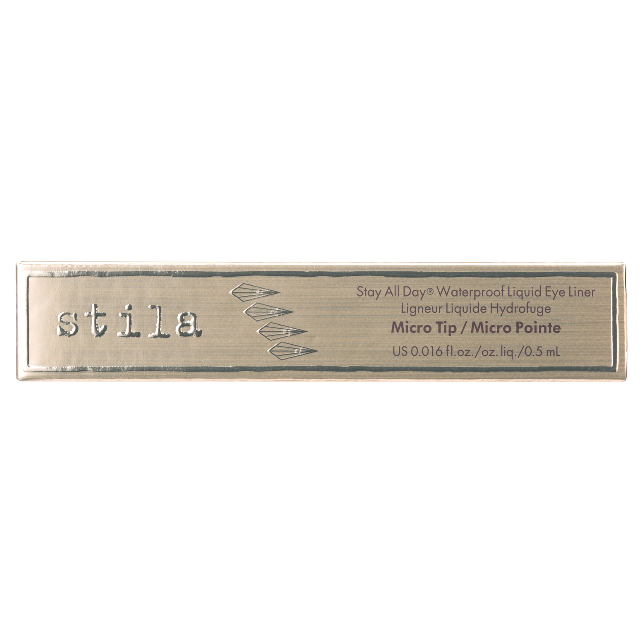 Stila Stay All Day Waterproof Liquid Eye Liner - Micro Tip-Dark Brown, 0.016 oz Eyeliner - image 5 of 7