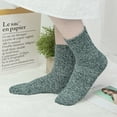 thumbnail image 5 of Loritta 6 Pairs Women Wool Socks Thick Knit Warm Winter Socks for Women Gifts Size 5-9, 5 of 8