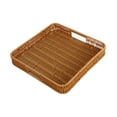 thumbnail image 4 of Cesta de servir cuadrada, rústica, multiusos, para comida, frutero, cesta tejida M, 4 of 9