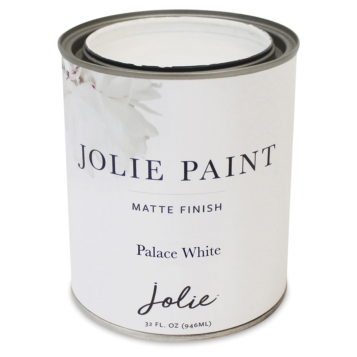 Jolie Matte Finish Paint Palace White, Quart