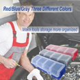 thumbnail image 3 of UYGDUY-3 PCS Screw Organizer Boxs with Lids,4 Compartments Tools Organizer Boxs,Hardware Tool Box Plastic Parts organizer Bin with Locks,Suitable for Home, Repair Shop, Tool Classification Storage Bo, 3 of 4