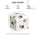 thumbnail image 3 of Uemuo Cute Cat Tissue Box Cover Holder, Square with Bottom Belt - PVC Leather Decorative Organizer for Tabletop, Bathroom, Car, Office, 3 of 8