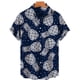 thumbnail image 3 of Camisas gráficas de piña y fruta para hombres, ropa con estampado 3D, camisa hawaiana de playa, blusas Y2K de manga corta, ropa vintage, blusa con solapa, 3 of 5