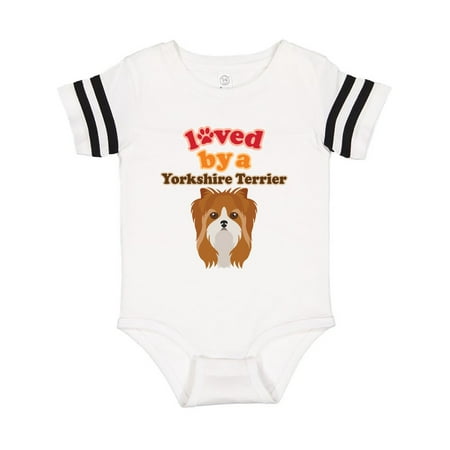 

Inktastic Yorkshire Terrier Dog Lover Gift Baby Boy or Baby Girl Bodysuit