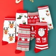 thumbnail image 2 of kurtrusly 5a Of Feet Warm And Dry Absorbent Cotton Socks Christmas Theme Absorb Sweat, 2 of 6