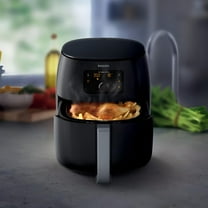 Philips Premium Airfryer XXL with Fat Removal and Rapid Air Technology (Black)