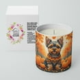 thumbnail image 2 of Carolines Treasures DAC1081CDL 10 oz Unisex Yorkshire Terrier Fall Decorative Soy Candle, 2 of 5