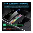 thumbnail image 4 of Model 3 USB Hub Docking Station with Rainbow Light, 4 Ports Retractable Lightning Type C Fast Charging, 4 of 7