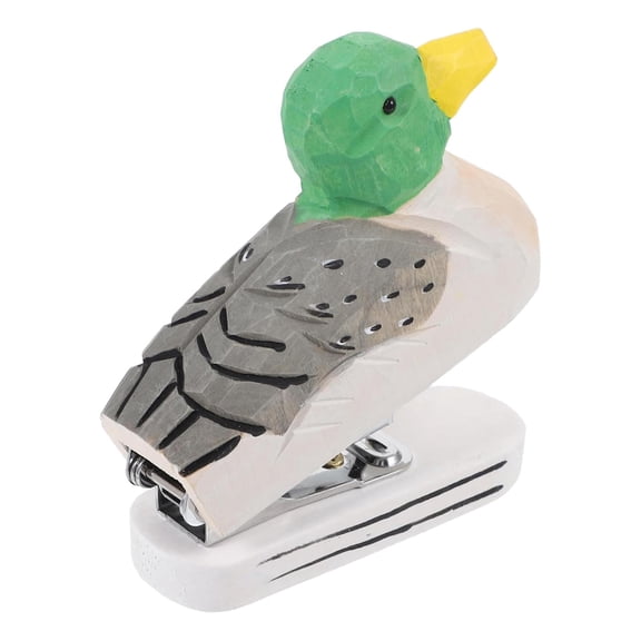 Desktop Stapler Wooden Animal Stapler Manual Stapler Compact Basswood Art for Students Office Home Decor Tabletop