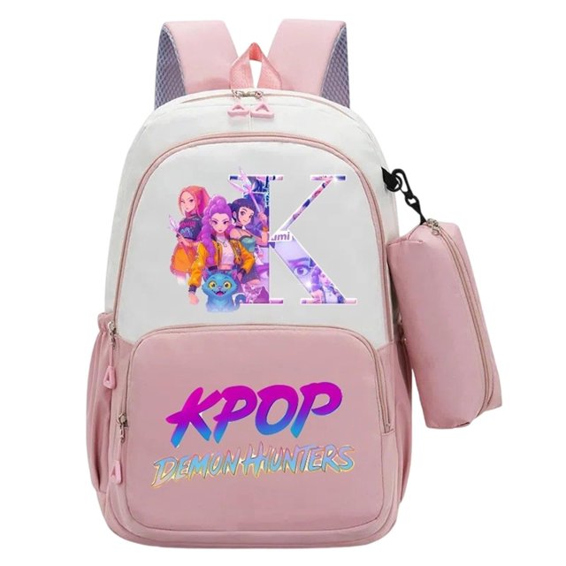 Two Piece Set with Backpack, School Backpack Unisex Shoulder Bag for School Travel, Durable Pencil Case Included, Functional Set for Students and Daily Use