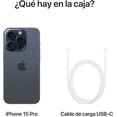 thumbnail image 5 of Apple iPhone 15 Pro 512Gb Azul Titanio Reacondicionado, 5 of 5
