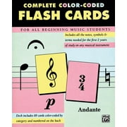 Complete Color-Coded Flash Cards: For All Beginning Music Students, Flash Cards (Other)