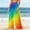 C, variant on Swimsuit Coverup for Women See-Through Mesh High Waisted Long Pants Rainbow Colorful SwimsuitS Bikini Bottoms Cover Up Summer Wide Leg Loose Beach Trousers B Large