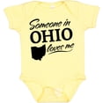 thumbnail image 3 of Inktastic Someone in Ohio Loves Me Boys or Girls Baby Bodysuit, 3 of 5